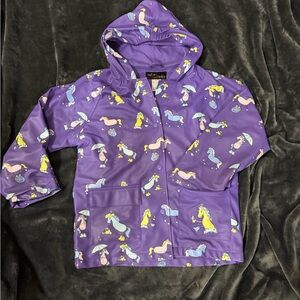 Foxfire Kids Purple Raincoat